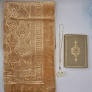Luxus XXL Gebetsteppich-Set Gold