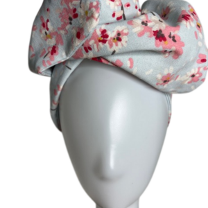 Handgefertigter Damen-Turban - Sakura Breeze