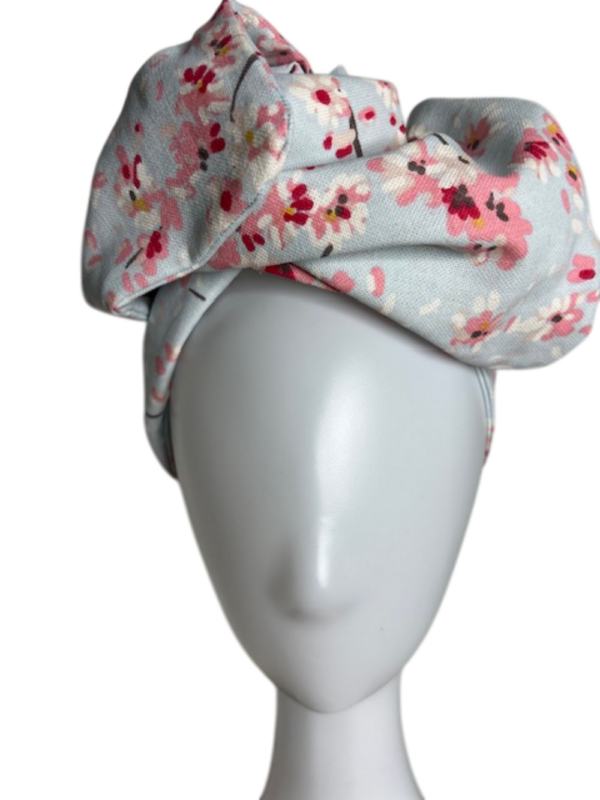 Handgefertigter Damen-Turban - Sakura Breeze